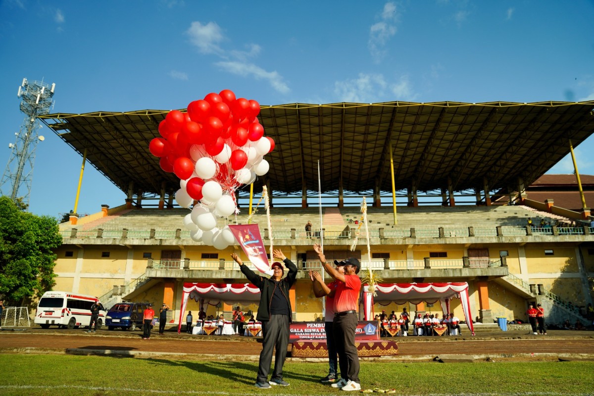 GSI Badung Tahun 2024 Dibuka, Disdikpora Berharap Lahirkan Atlet Berprestasi