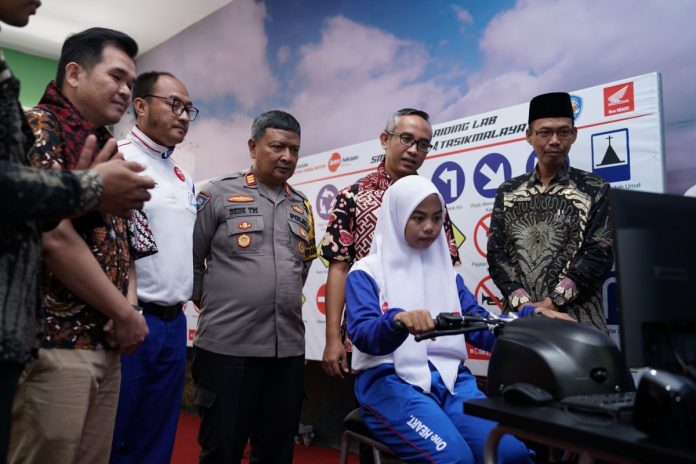 Yayasan Astra Honda Motor Resmikan Safety Riding Lab Ketujuh di SMK Negeri 4 Tasikmalaya