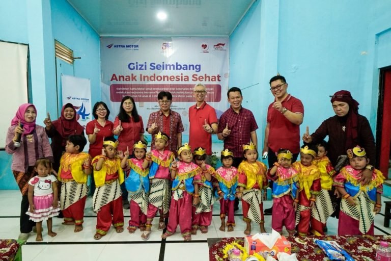 Astra Motor Galakkan Program 'Gizi Seimbang, Anak Indonesia Sehat' Bersama Posyandu