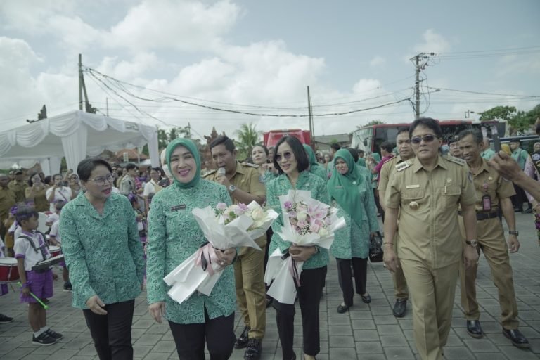 Bupati Giri Prasta Sambut Kunjungan Ketua Umum TP PKK Pusat ke Kabupaten Badung