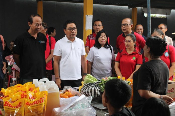 Pemerintah Kota Denpasar Gelar Pasar Murah di Banjar Bhuana Merta