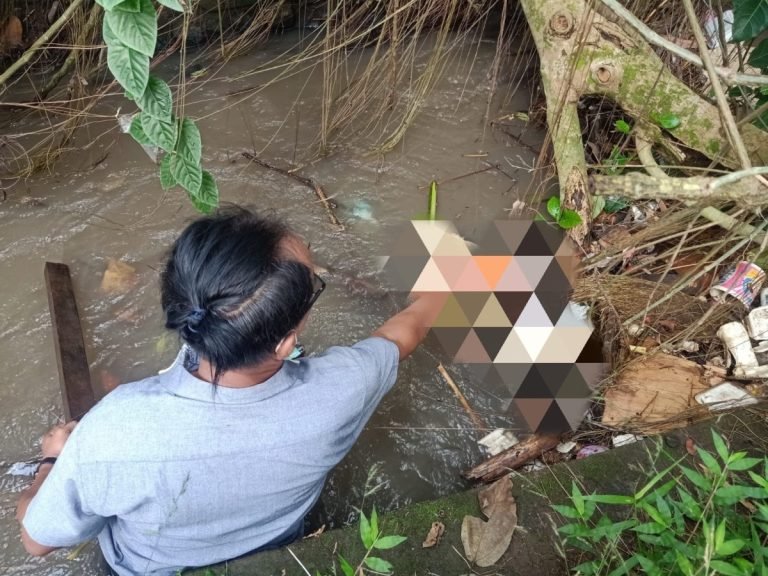 Mayat Bayi Perempuan Ditemukan di Saluran Irigasi Subak Nyitdah