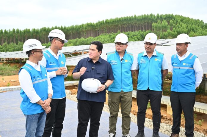 PLN Terima Apresiasi dari Menteri BUMN atas Pengembangan Energi Bersih di IKN