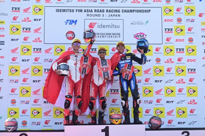 Pebalap Astra Honda Taklukan ARRC Motegi