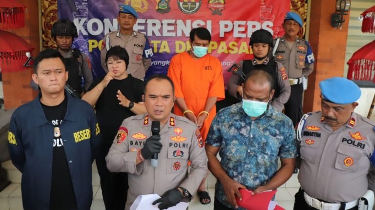 Polresta Denpasar menetapkan seorang pria berinisial S sebagai tersangka kasus kebakaran Gudang Gas LPG di Jl. Cargo Taman I Denpasar