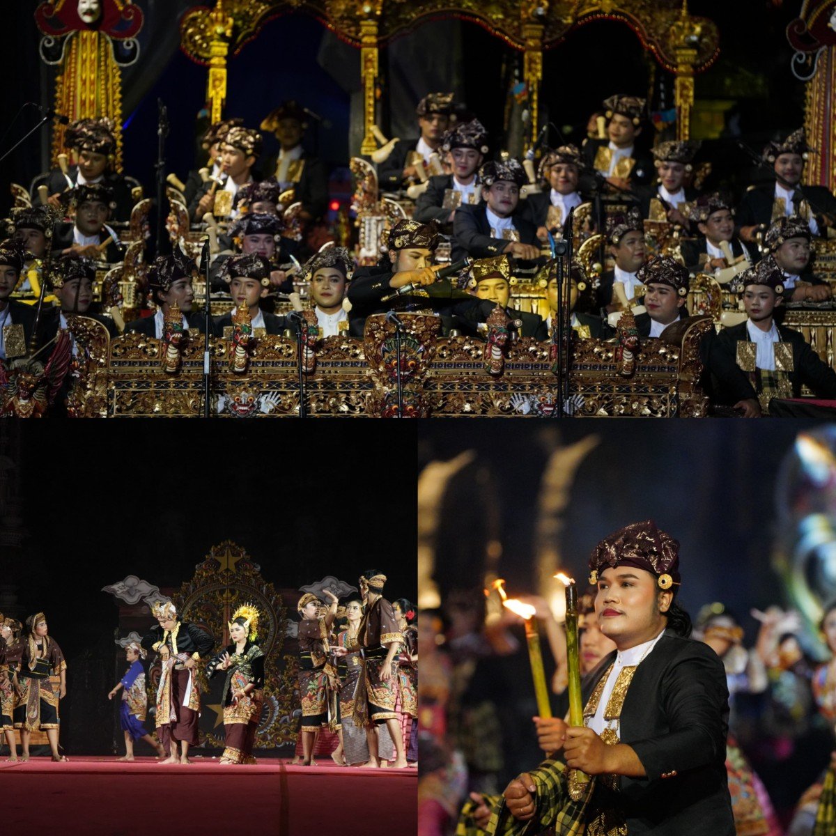 Sanggar Seni Tugek Carangsari tampil dalam acara Pesta Kesenian Bali (PKB) XLVI.