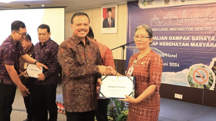 Sekda Dewa Indra Ajak Lembaga Perkuat Pengendalian Rokok di Sekolah dan Lingkungan Anak