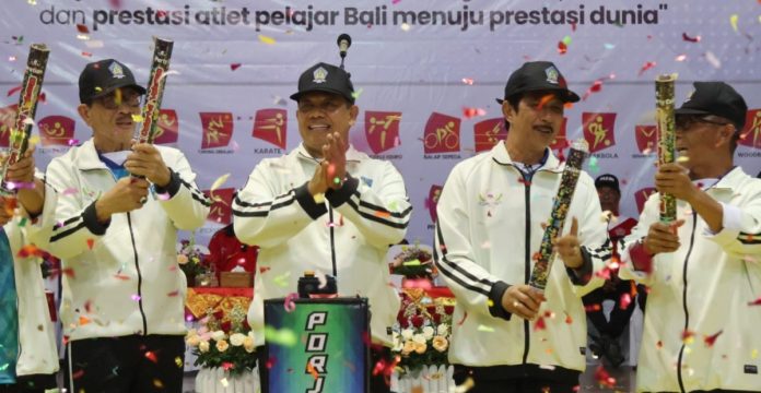 Buka Porjar Provinsi Bali Tahun 2024, Pj Mahendra Jaya Harap Lahir Calon Atlet Pelajar