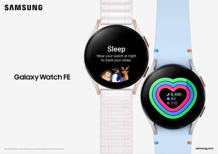 Galaxy Watch FE dengan desain yang stylish mampu menawarkan wawasan kesehatan holistik dan pengalaman ekosistem dari Samsung Galaxy