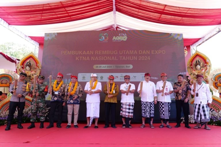 Tabanan Jadi Tuan Rumah Expo KTNA 2024, Bupati Sanjaya Tegaskan Kedaulatan Pangan untuk Kejayaan Bangsa