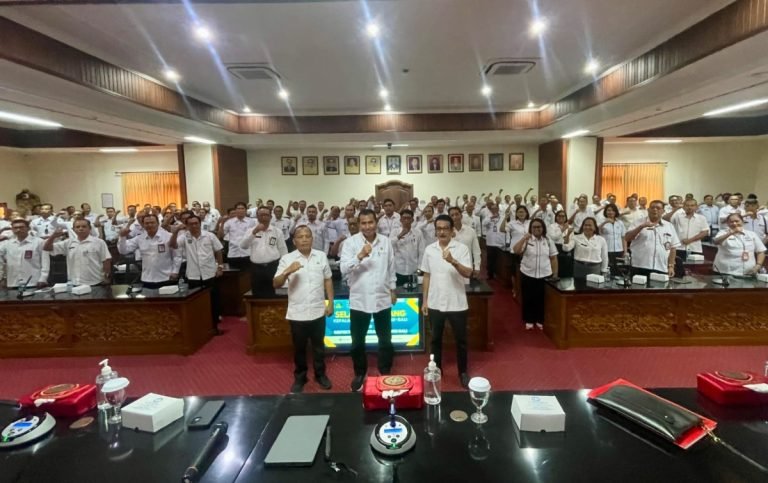 Inspektorat Bali Gelar Sosialisasi Budaya Anti Korupsi untuk Kepala Sekolah SMANSMKN