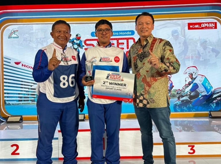 Instruktur Safety Riding Astra Motor Bali Raih Juara Kedua di Kompetisi AHSRIC 2024