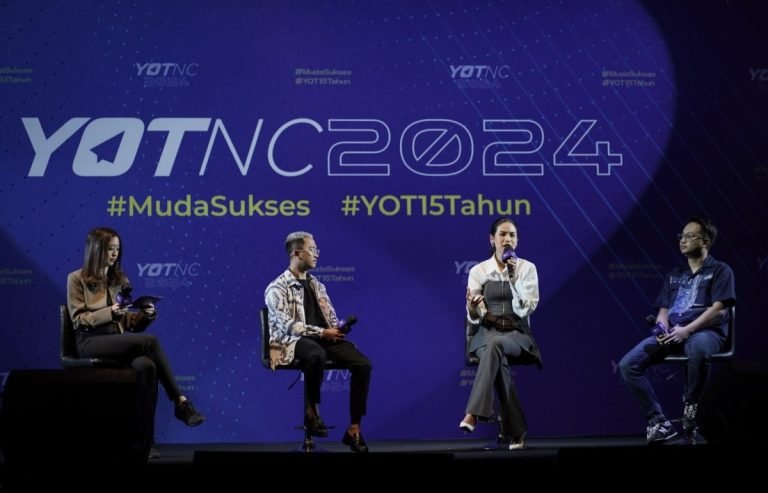 Special Session Young On Top National Conference (YOTNC) 2024, Bincang Inspiratif 15th SATU Indonesia Awards 2024 Education Redefined: Strategies for Success yang digelar di Balai Kartini, Jakarta, Jumat 13 Juli 2024.