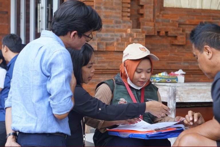 KPU RI Pantau Pelaksanaan Coklit di Kampoeng Artis Kuta