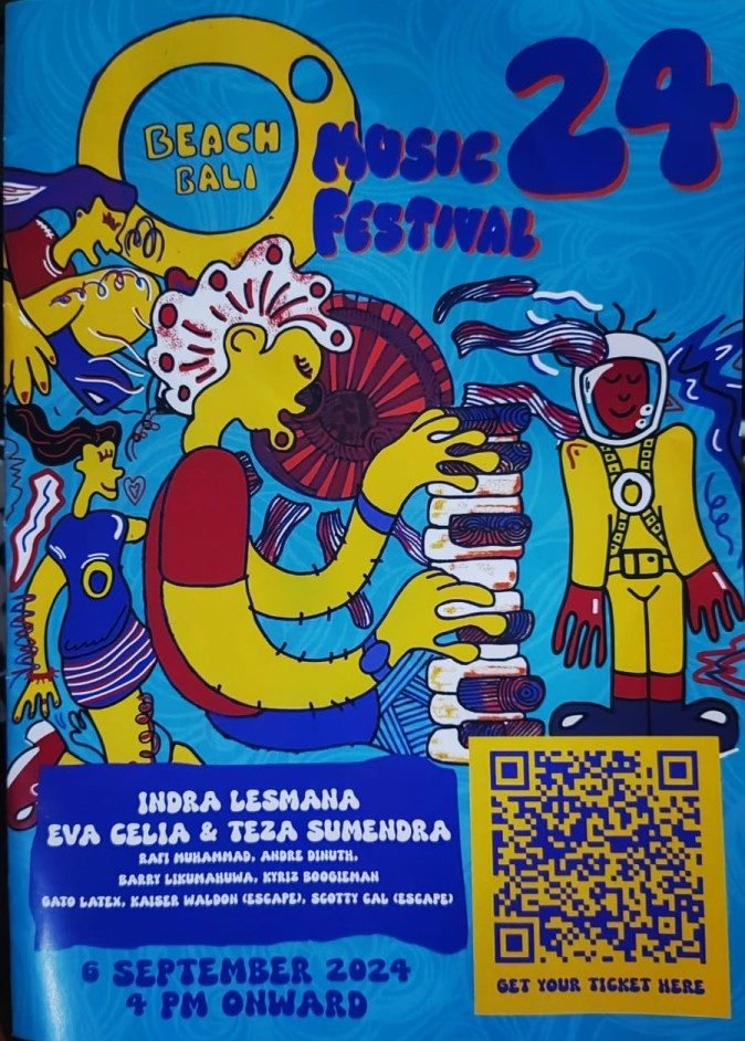 O Beach Music Festival 24 yang akan diselenggarakan pada 6 September 2024