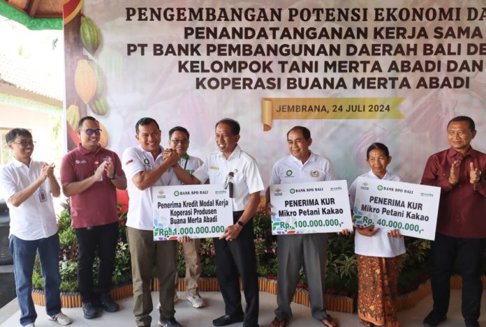 Pemkab Jembrana Teken Kerjasama Kredit Pertanian untuk Dorong Pengembangan Komoditas Kakao