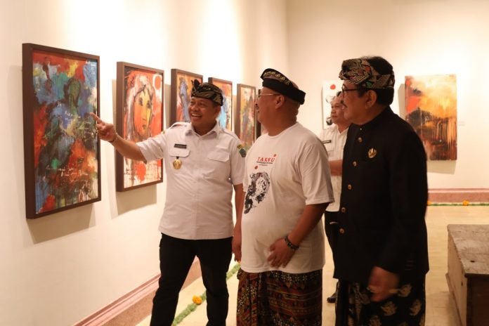 Pj Gubernur Bali Hadiri Acara Pameran Lukisan Tunggal di Museum Arma, Ubud