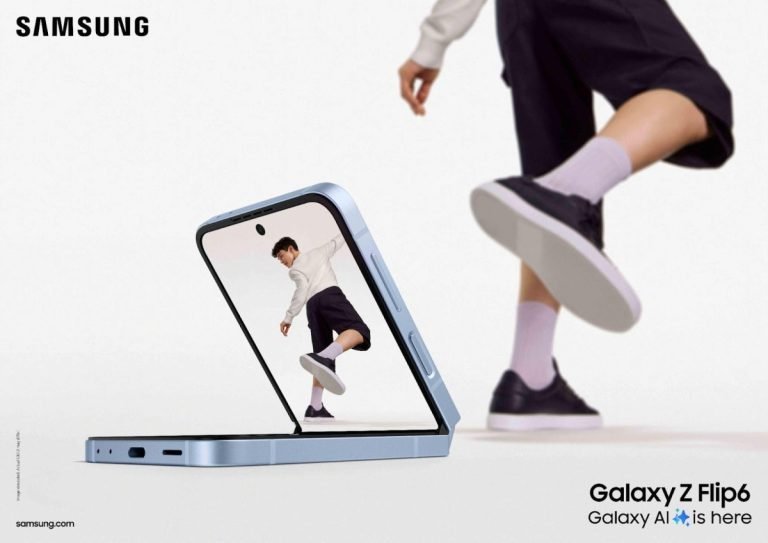 Tampilkan gaya hidup aktif kamu dengan foto jernih berkat kamera 50 MP pada Galaxy Z Flip6