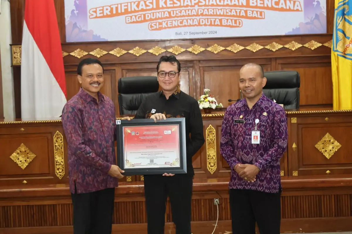 Pemprov Bali Luncurkan Program SI-KENCANA DUTA BALI untuk Perkuat Kesiapsiagaan Bencana di Sektor Pariwisata