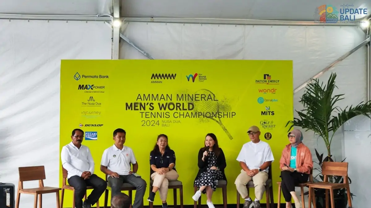 Turnamen Amman Mineral Men’s World Tennis Championship 2024 kembali hadir di Nusa Dua Tennis Court, Badung, Bali.