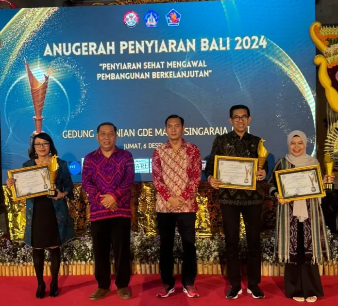 RPKD FM Raih Gelar LPPL Terbaik di Bali pada Anugerah Penyiaran Bali 2024