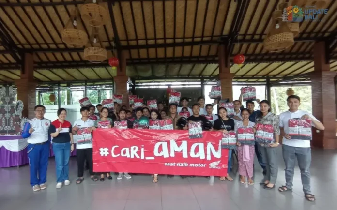 Astra Motor Bali kembali menggelar edukasi keselamatan berkendara bersama 30 karyawan Hotel Tapa Agung View Besakih