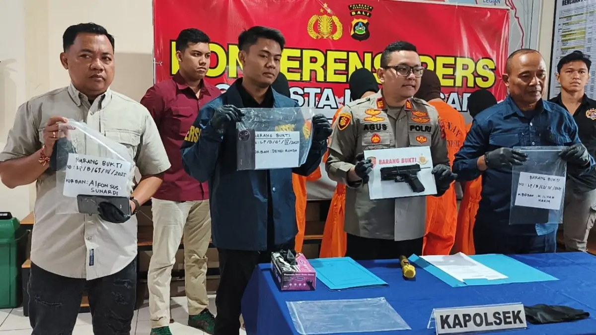 Tim Reskrim Polsek Kuta berhasil meringkus empat remaja yang terlibat dalam aksi begal di kawasan Jalan By Pass Ngurah Rai