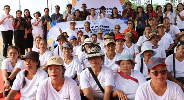 FK PUSPA Kota Denpasar mengadakan workshop pengembangan kewirausahaan bagi 40 orang terapis pijat pada Selasa 20 Mei 2025.