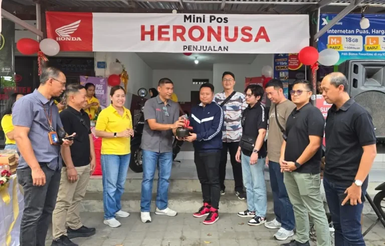 Honda Heronusa Bali meresmikan pos penjualan terbarunya yang berlokasi di Jl. Raya Pemogan No. 888X, Denpasar.