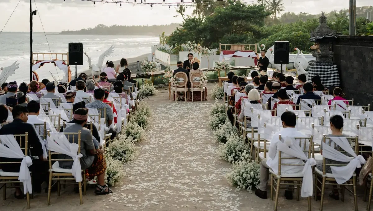 Desa Swan Villas & SPA Keramas menyediakan paket upacara pernikahan