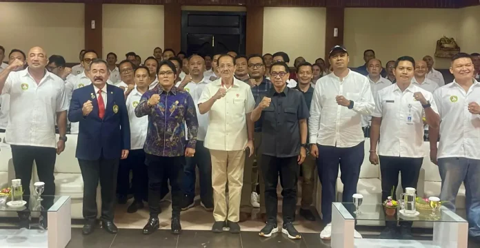 Wakil Gubernur Bali, I Nyoman Giri Prasta, menghadiri pelantikan Pengurus Provinsi Persatuan Tinju Amatir Indonesia (PERTINA) Bali