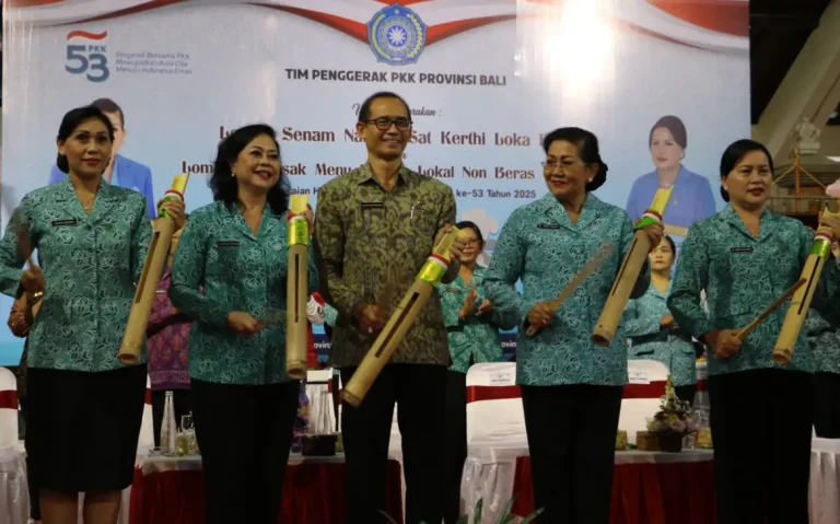 Buleleng Tunjukkan Identitas Daerah Lewat Kuliner dan Senam Tradisi di HKG PKK ke-53