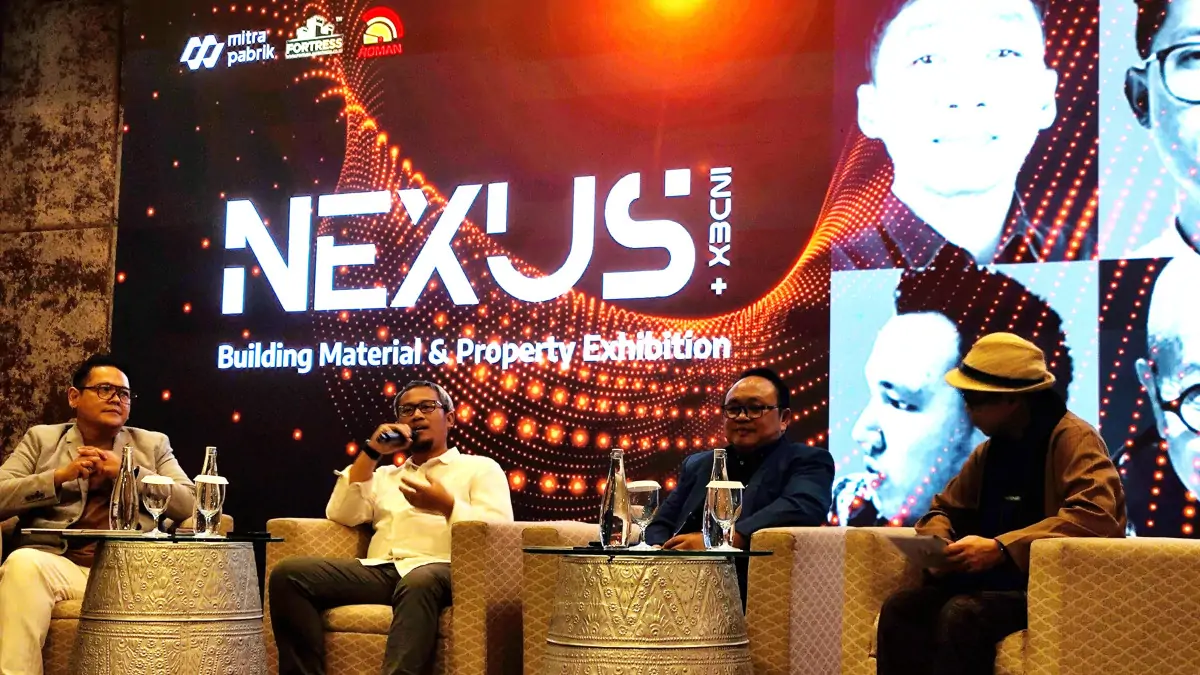 Konferensi Pers NEXUS "Building Material & Property Exhibition" 2025 di Bali Sunset Road Convention Centre pada 25–26 Juni 2025