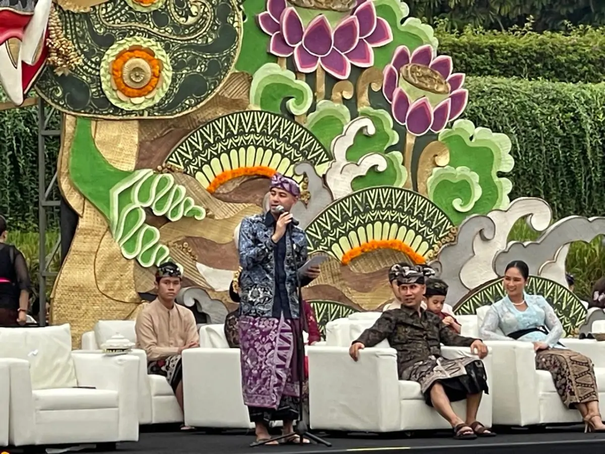 Raffi Ahmad dan Wamenparekraf Dukung Festival Krisna Saba sebagai Event Nasional