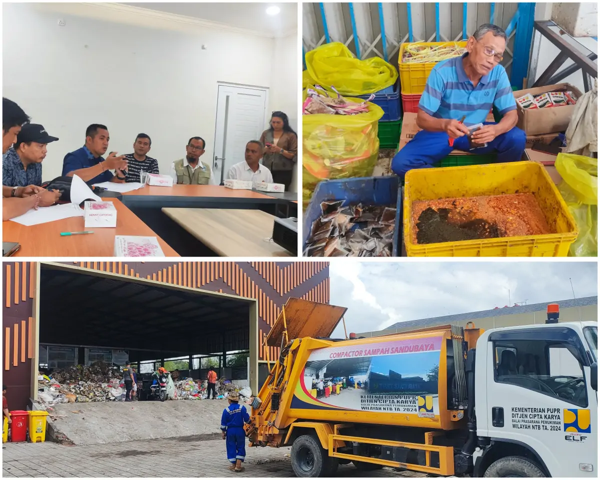 Sekretariat DPRD Provinsi Bali bersama sejumlah jurnalis lokal melakukan kunjungan studi banding ke Kota Mataram.