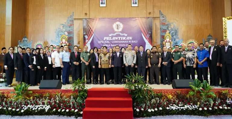 Wagub Bali Hadiri Pelantikan DPD IKAL Lemhannas, Dorong Perkuat Ketahanan Nasional