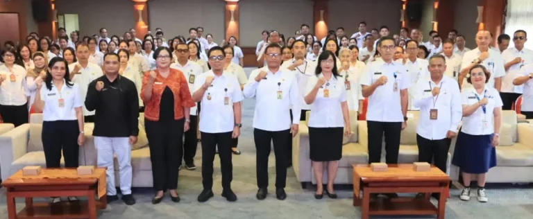 Pemerintah Kota Denpasar terus memperkuat sistem pelayanan publik yang berintegritas melalui kegiatan Sosialisasi Pengawasan Pelayanan Publik