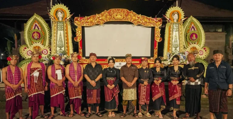 Sanggar Seni Wayang Kulit Parwa Bendu Semara dari Desa Sulangai, Kecamatan Petang, Badung, turut meramaikan ajang Pesta Kesenian Bali