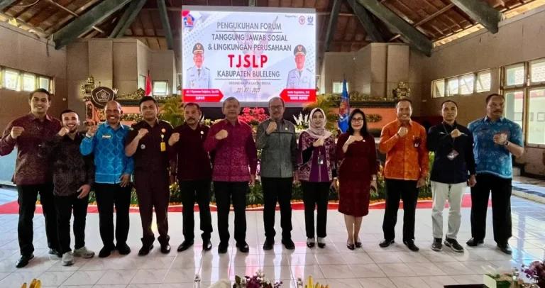Pemerintah Kabupaten Buleleng mengukuhkan Forum TJSLP periode 2025–2029 sebagai upaya memperkuat kontribusi perusahaan dalam pembangunan sosial dan lingkungan daerah.