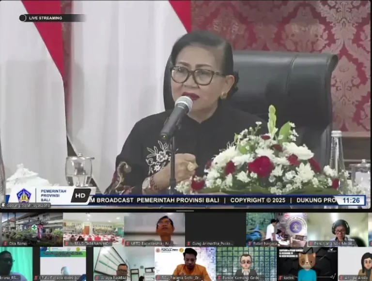 Duta PSBS Provinsi Bali, Putri Suastini Koster, kembali menegaskan urgensi pengelolaan sampah yang dilakukan langsung dari tempat asal