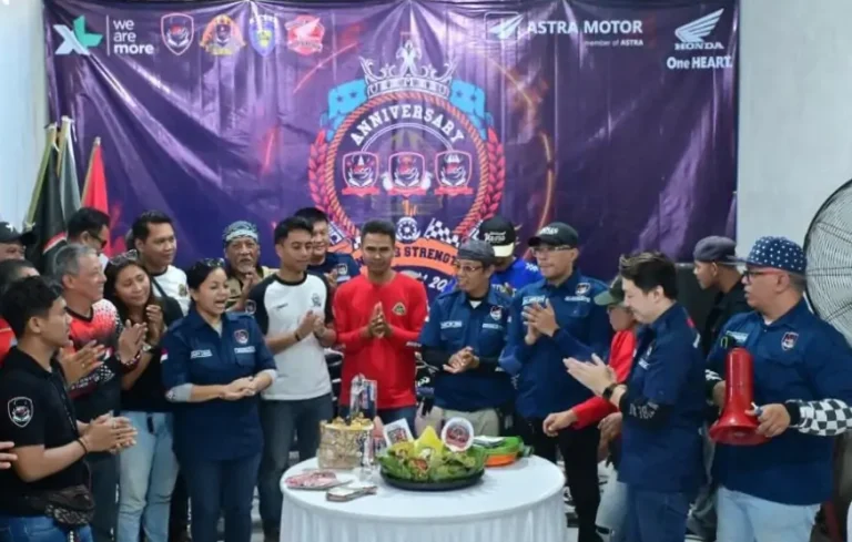 Komunitas Honda ADV Indonesia (HAI) Regional Bali Nusra menandai satu tahun perjalanannya melalui perayaan 1st Anniversary