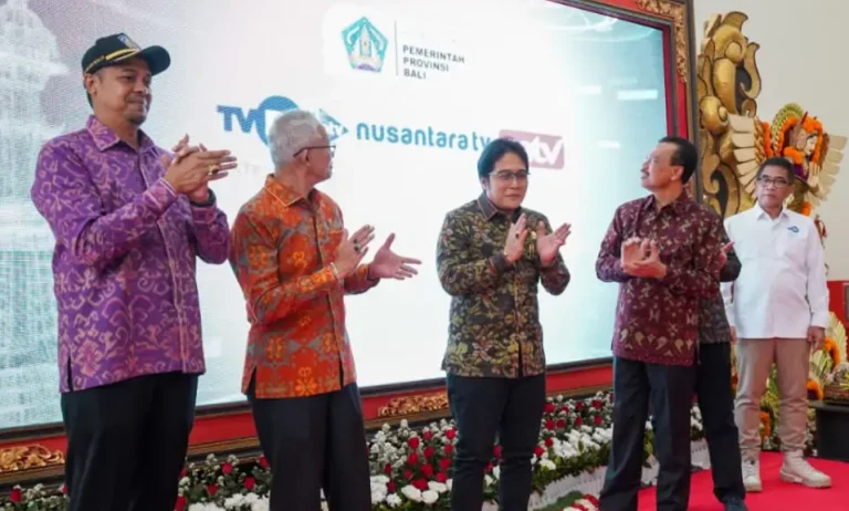 Turyapada Tower KBS 6.0 Kerthi Bali berdiri megah di Desa Adat Amertasari, Kecamatan Sukasada, kini resmi menyiarkan 22 channel TV digital