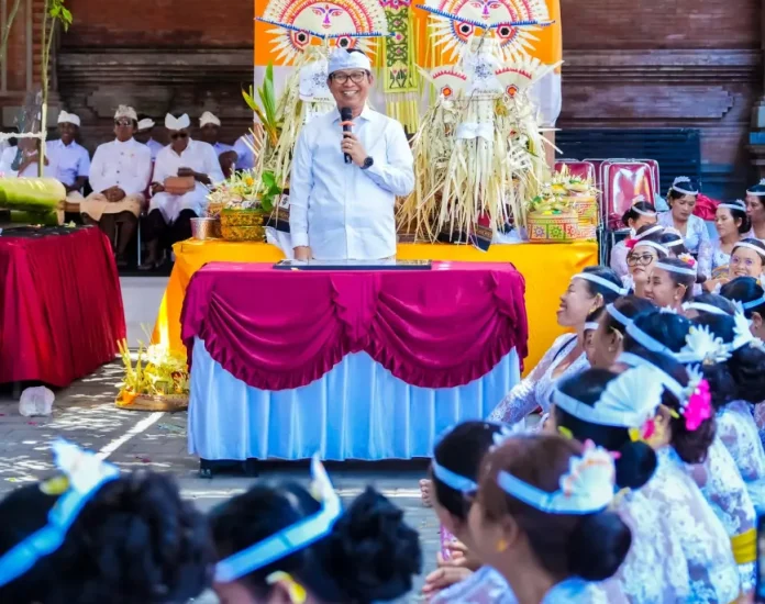 Upacara Melaspas di Sibang Gede, Bupati Badung Ingatkan Pentingnya Budaya, Pendidikan, dan Lingkungan
