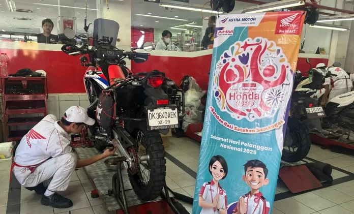 Astra Motor Bali kembali memberikan apresiasi kepada konsumen setianya lewat program khusus bertajuk “SETIA” (Service Terus di Astra Motor). Astra Motor Bali kembali memberikan apresiasi kepada konsumen setianya lewat program khusus bertajuk “SETIA” (Service Terus di Astra Motor).