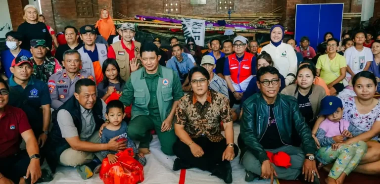 Pemerintah pusat bersama Pemerintah Provinsi Bali bergerak cepat menyalurkan bantuan sekaligus menegaskan fokus pada pemulihan infrastruktur.