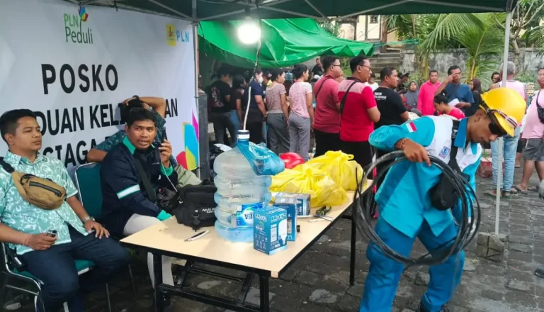 PT PLN (Persero) Unit Pelaksana Pelayanan Pelanggan (UP3) Bali Selatan menyiapkan Posko Siaga Bencana untuk memastikan keandalan listrik