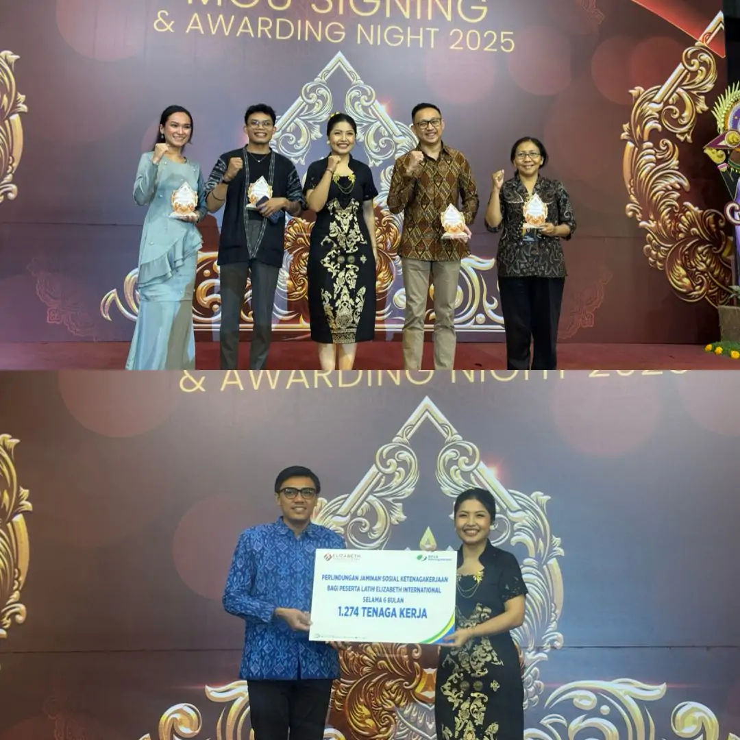 Elizabeth International Perkuat Sinergi Pendidikan dan Industri Lewat MOU Signing & Awarding Night 2025