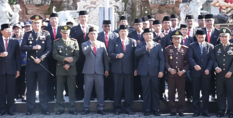 Upacara Hari Kesaktian Pancasila tahun 2025 digelar di halaman depan Kantor Bupati Tabanan pada Rabu 1 Oktober 2025.