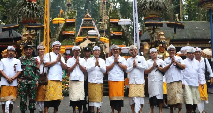 Karya Ngenteg Linggih Mapedudusan Agung, dan Balik Sumpah Utama di Pura Pucak Sari, Desa Adat Sangeh, Kecamatan Abiansemal