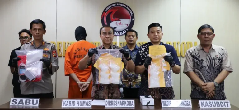 Satuan Direktorat Reserse Narkoba (Ditresnarkoba) Polda Bali kembali mencatat keberhasilan dalam upaya pemberantasan peredaran narkotika